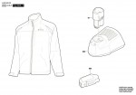 Bosch 1 600 A00 4A9 --- Winter jacket Spare Parts